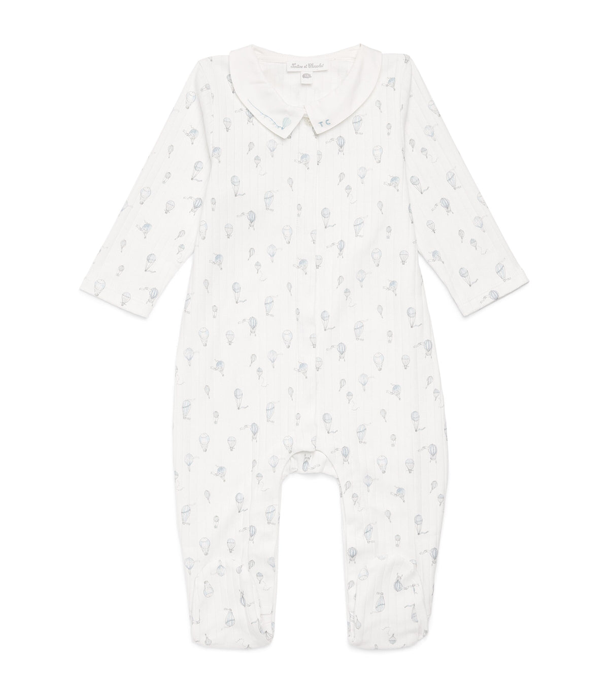 Tartine et Chocolat cotton printed all-in-one for 0-24 months (British brand)