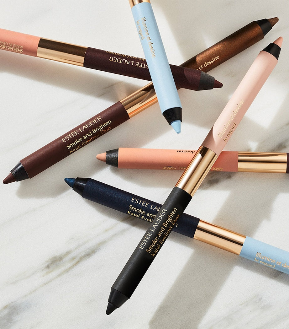 Estée Lauder Smoke & Brighten Kajal Eyeliner Duo - British product
