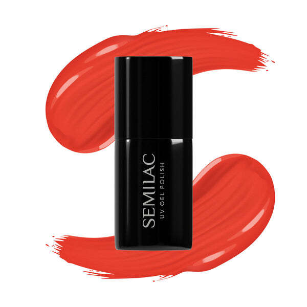 Semilac Sexy Red gel polish 7ml (British brand)