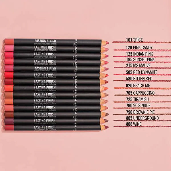 Rimmel Lip Liner 790 Brown Pie, imported from the UK