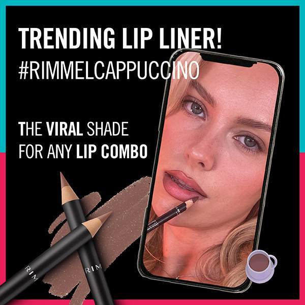 Rimmel Lip Liner 790 Brown Pie, imported from the UK