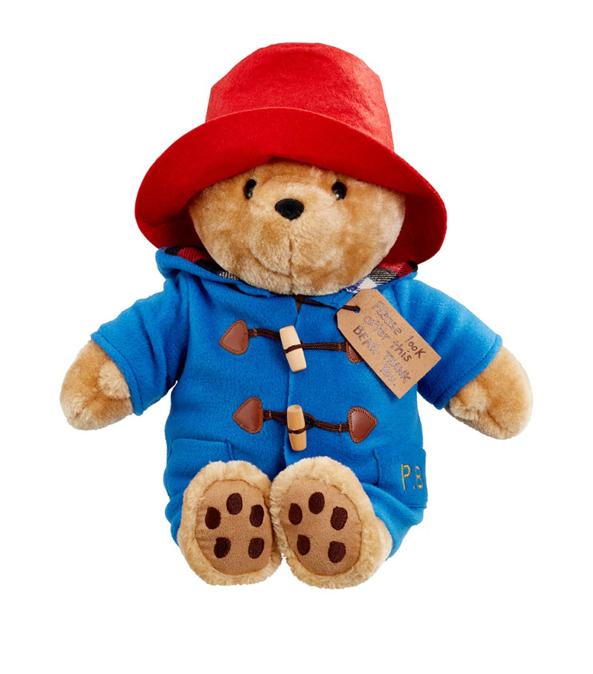 Paddington Bear Classic cuddly bear 26.5cm, imported from the UK