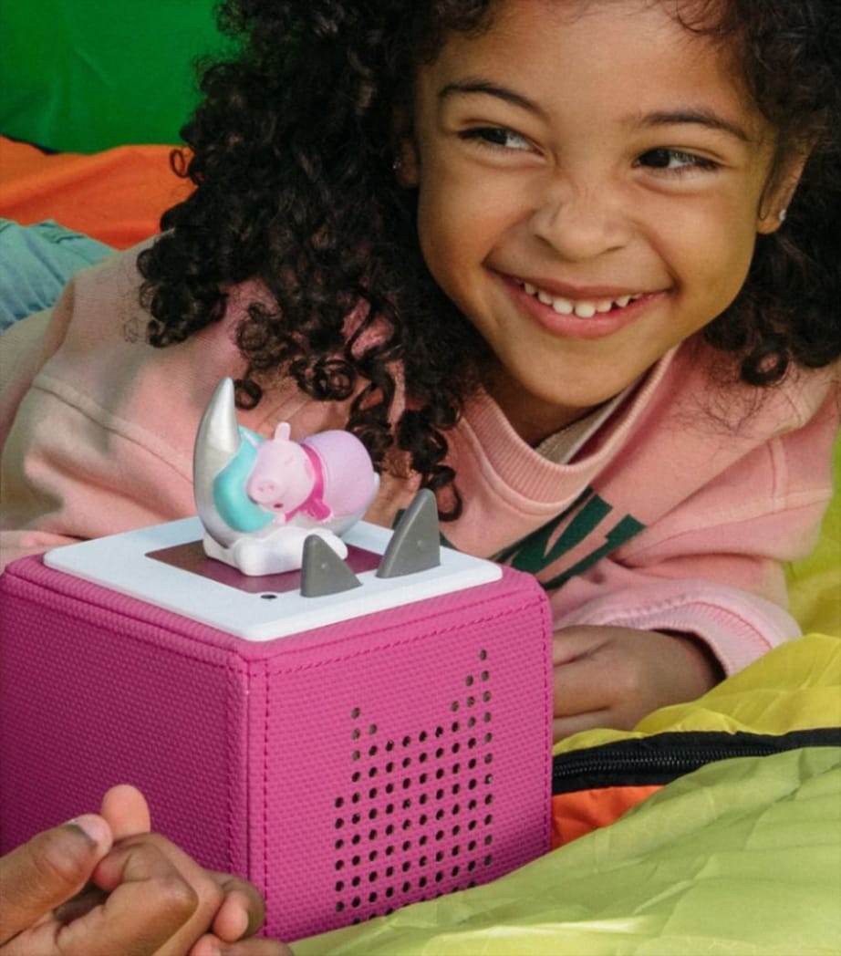 Tonies Peppa's Bedtime Stories audio figure with 10 stories (British brand)