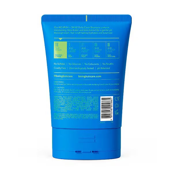 Being Nourish Plus Shine shampoo 354ml - British product