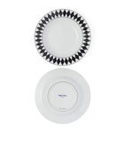 Prada chequerboard porcelain soup plates set of 2 22cm, imported from the UK
