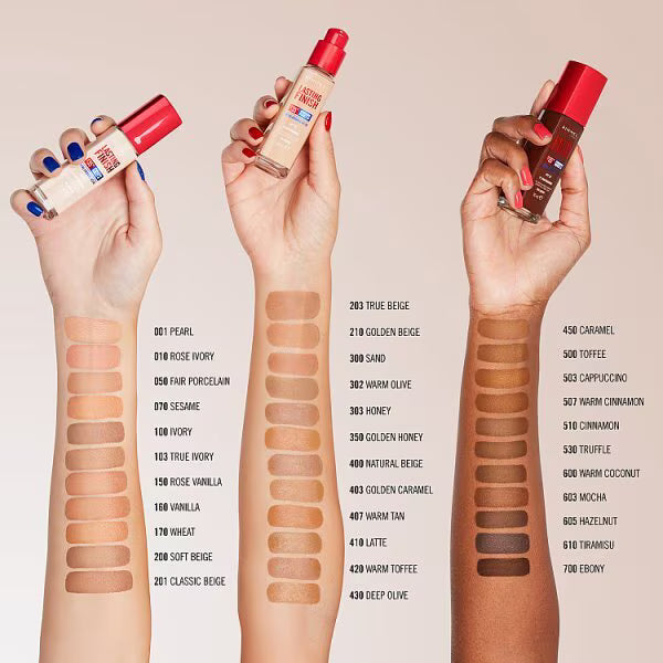 Rimmel Lasting Finish Foundation Sesame, imported from the UK