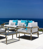Indian Ocean Marina outdoor 3-seater sofa, UK version
