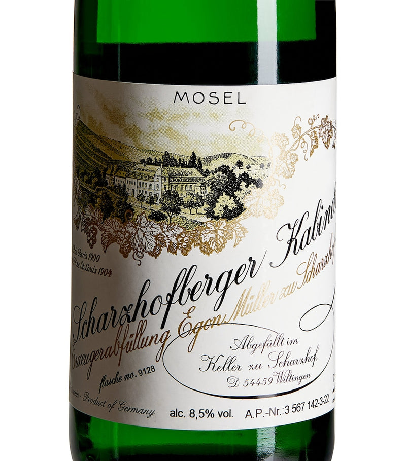 Egon Muller Scharzhofberger Riesling Kabinett white wine 75cl - British product