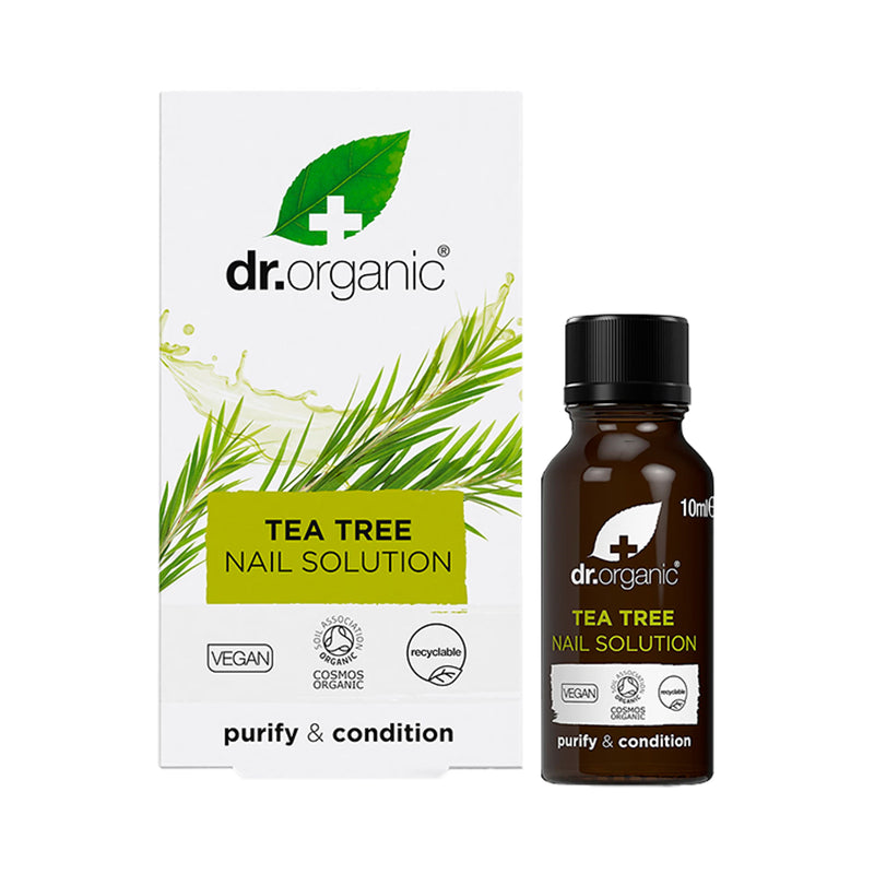 Dr Organic Tea Tree Nail Solution 10ml - British product