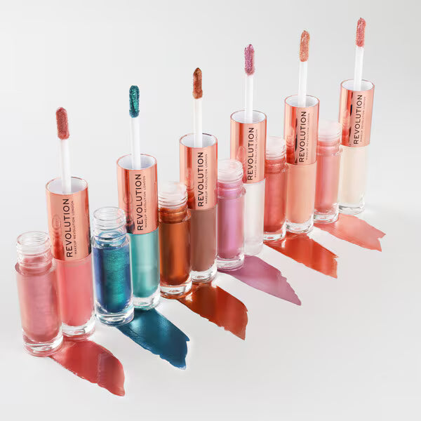 Revolution liquid eyeshadow Luminous Bronze, imported from the UK