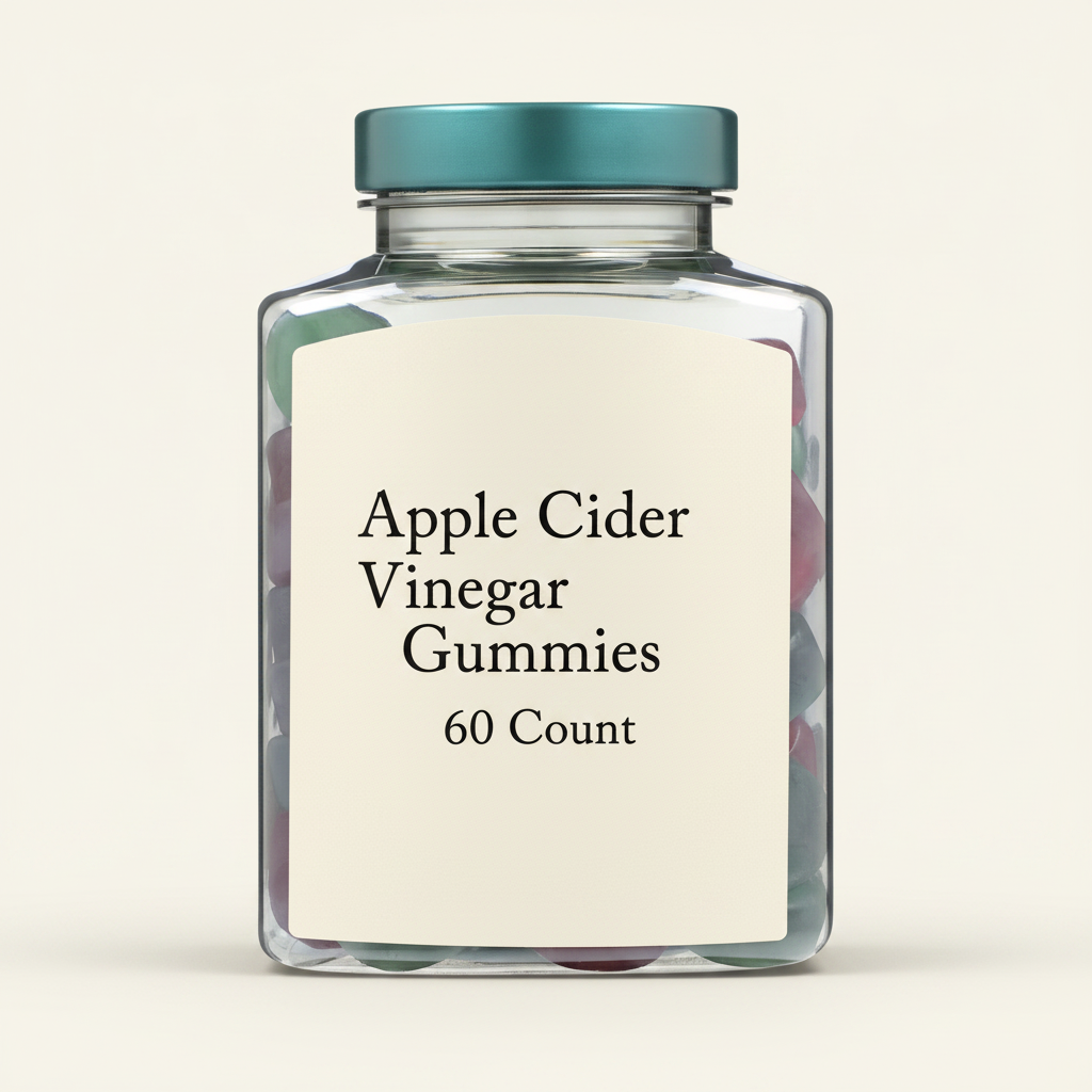 Holland Barrett Apple Cider Vinegar Gummies 60 count, UK version
