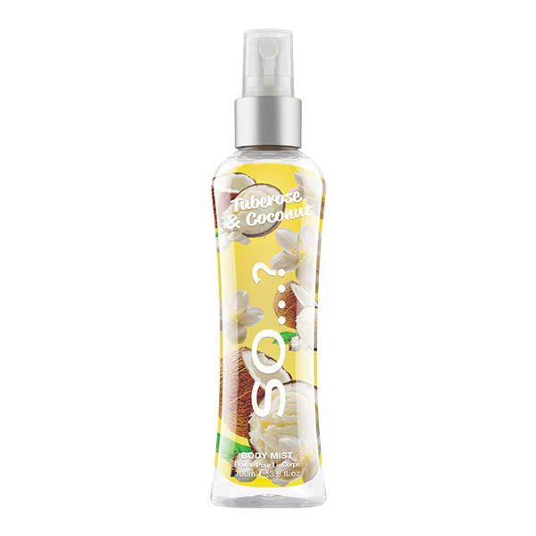 DNR So...? Tuberose Coconut Body Mist 100ml - British product