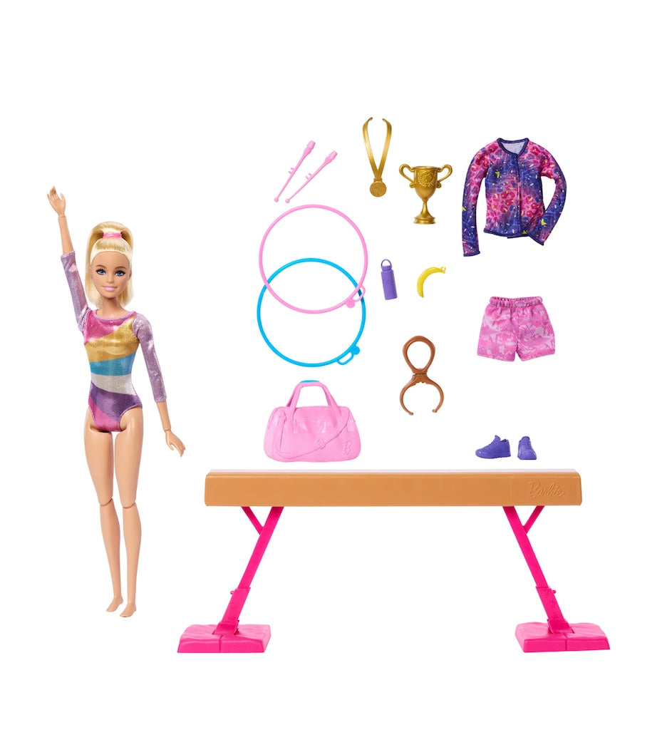 Barbie Gymnastics Play Set - British product