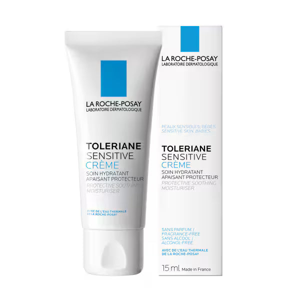 La Roche-Posay Toleriane Sensitive Face Moisturiser 40ml, imported from the UK