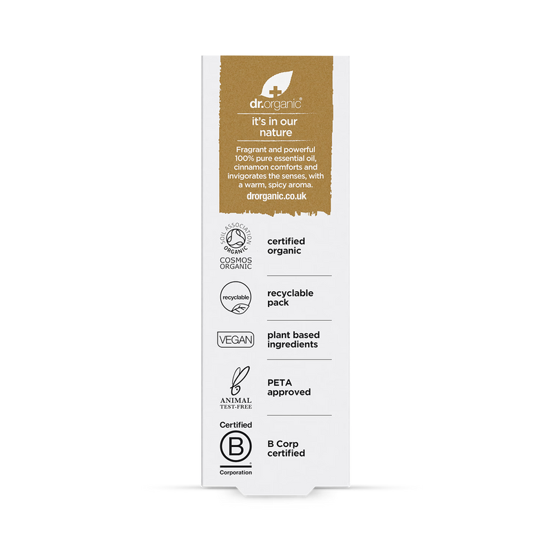 Dr Organic Cinnamon Pure Essential Oil 10ml
