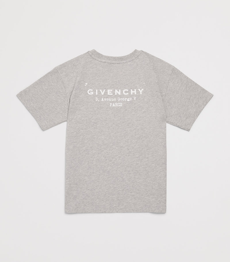 Givenchy Kids cotton logo T-shirt for ages 4-12, UK version