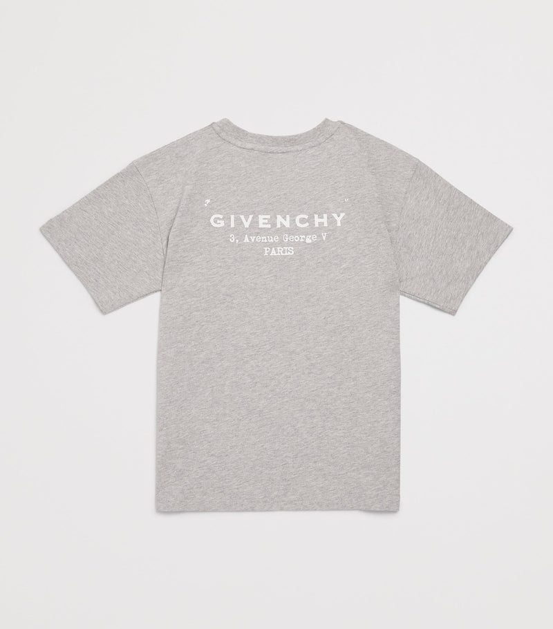 Givenchy Kids cotton logo T-shirt for ages 4-12, UK version