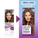 Clairol Nice'n Easy hair dye kit light brown - British product
