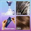 Clairol Nice'n Easy hair dye kit light brown - British product