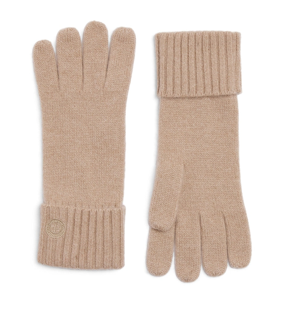 Pure Cashmere Cold-Weather Knit Gloves