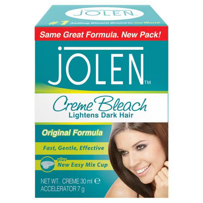 Jolen Cream Bleach 30ml Facial Hair Lightener pour le visage et le corps