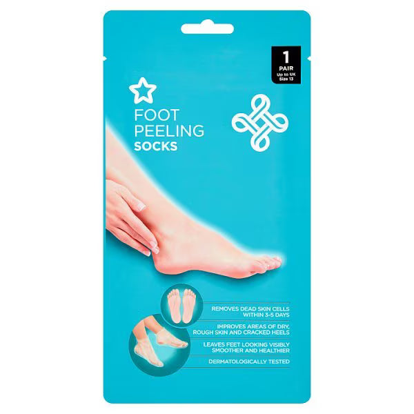 Superdrug Foot Peeling Socks (British brand)