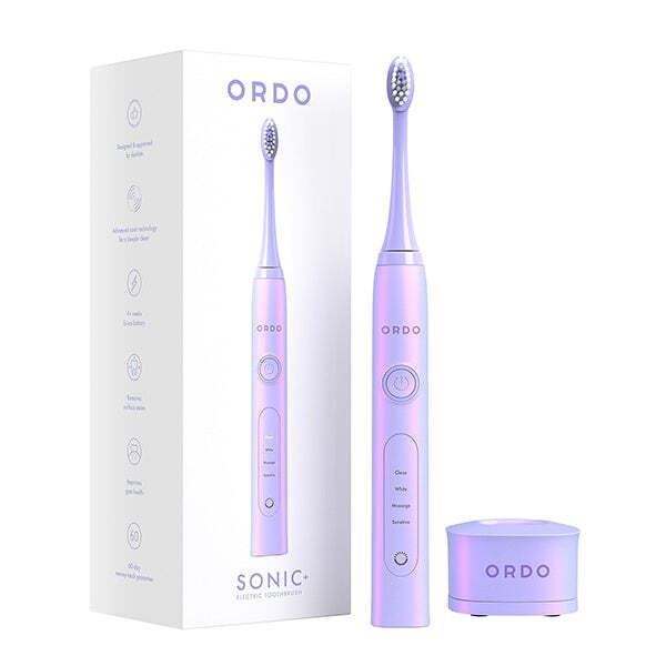 Ordo Sonic+ Toothbrush Pearl Violet, imported from the UK