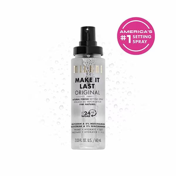 Milani Make It Last Setting Spray Natural 60ml, imported from the UK