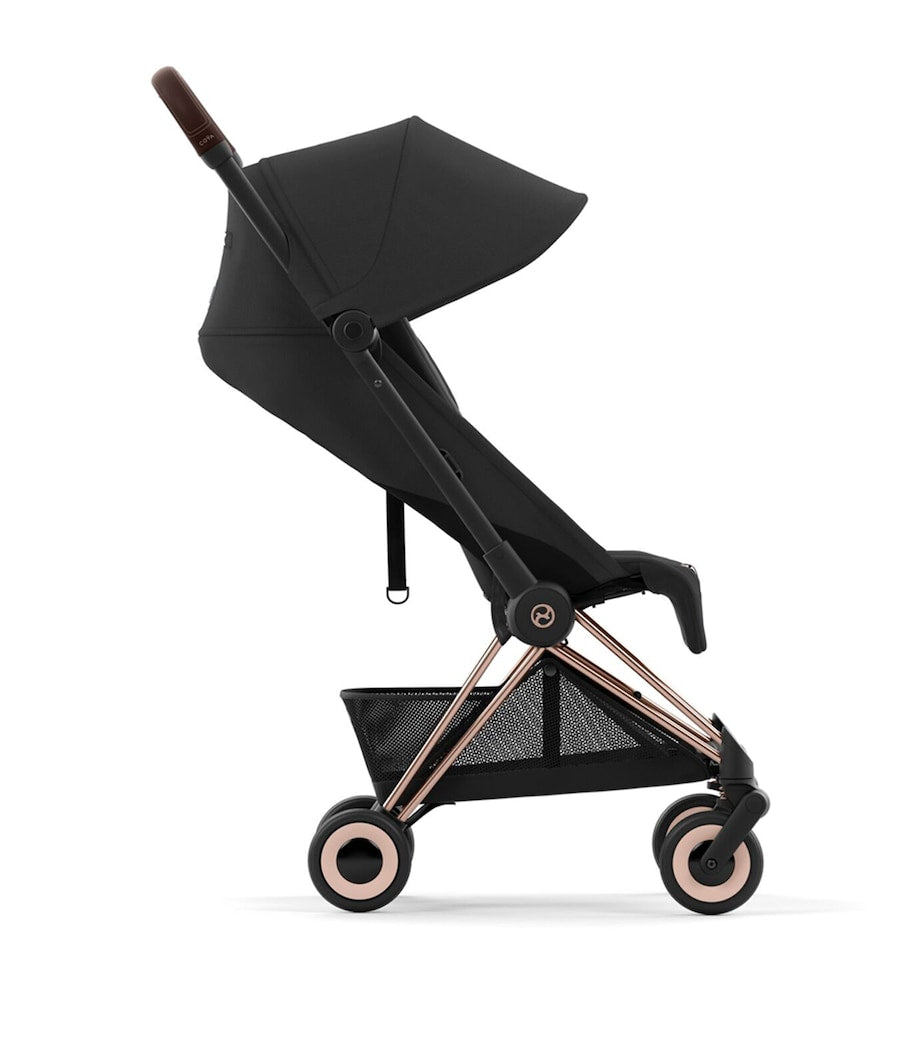 Cybex COYA Travel Stroller Rosegold/Sepia Black - British product