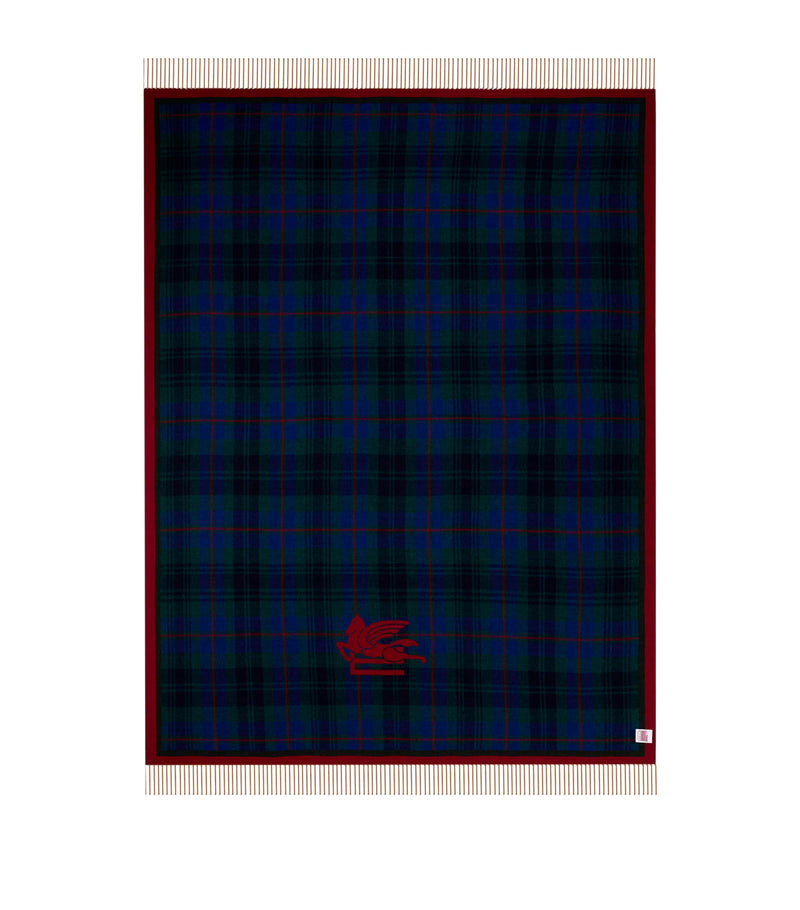Etro Wool Fringed Boyd Throw (140cm x 180cm)