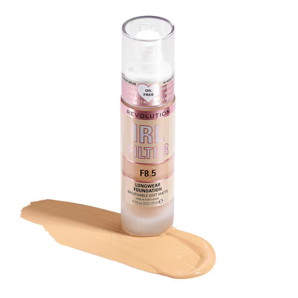 Revolution IRL Filter Foundation F8.5, imported from the UK
