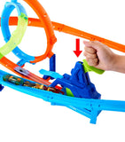 Hot Wheels Hot Wheels Stunt Tracks Rapid Launch Cyclone Set