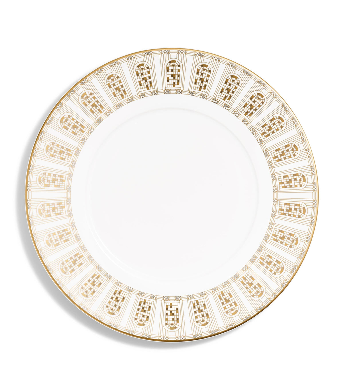 Baccarat Arcadia Gold dessert plates 21cm - British product