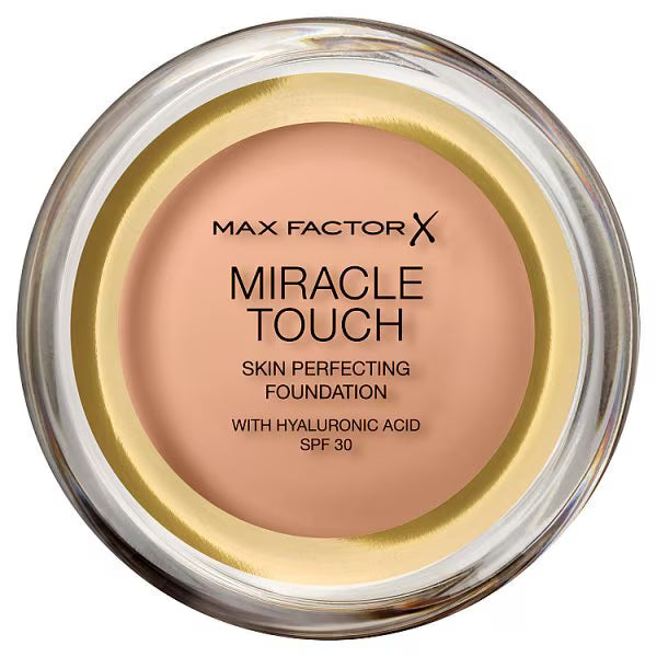 Max Factor Miracle Touch Foundation 75 Golden, imported from the UK