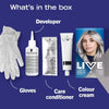 LIVE Permanent Silver Hair Dye 60ml tube, UK version