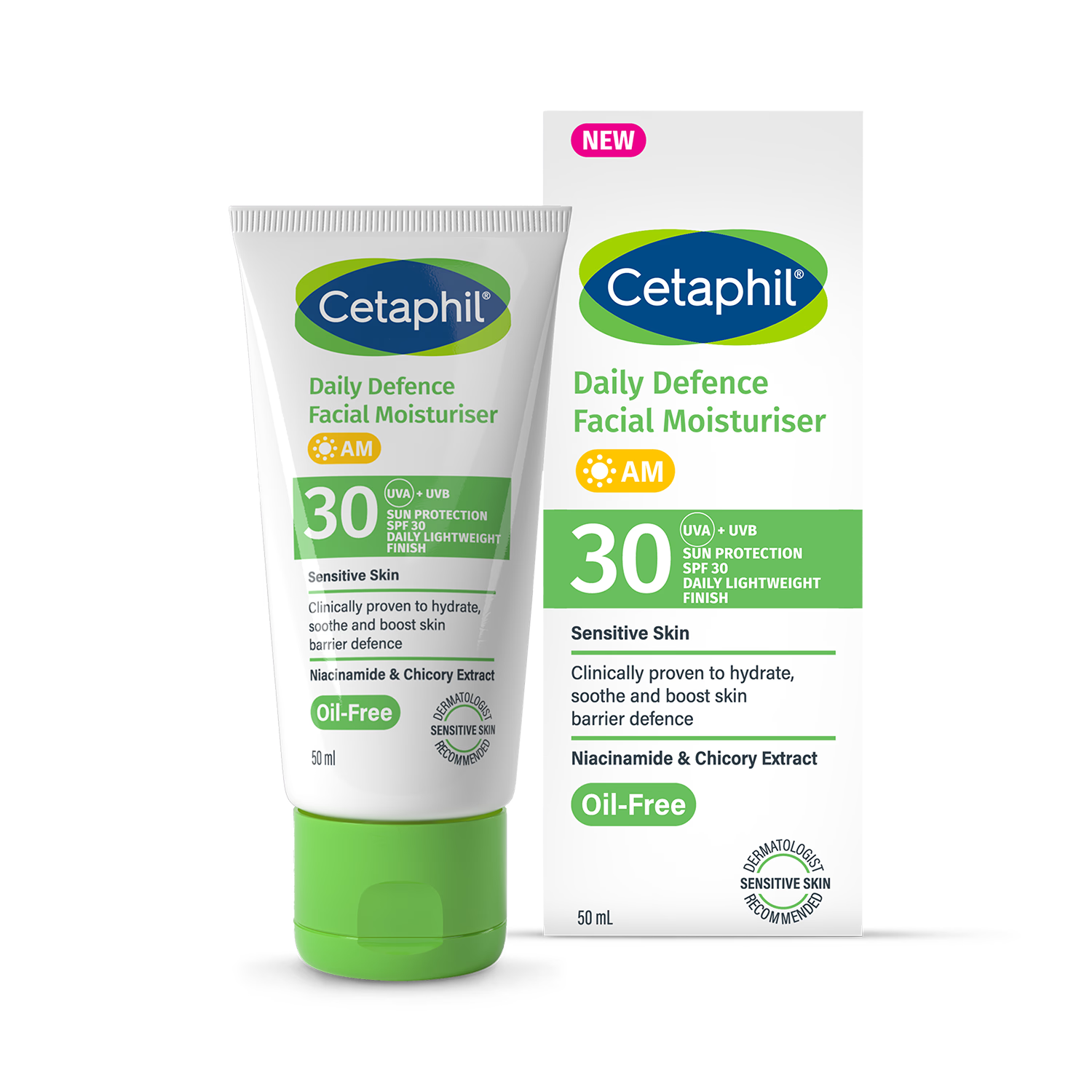 Cetaphil SPF 30 Daily Defence Face Moisturiser 50ml