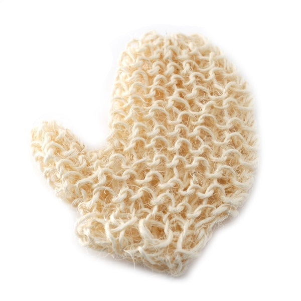 Natural Sisal Exfoliating Glove with cotton liner (British brand)