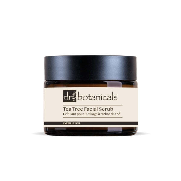 Dr Botanicals Tea Tree Facial Scrub 50ml - British product