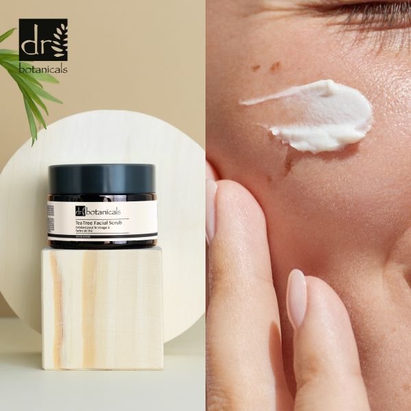 Dr Botanicals Tea Tree Facial Scrub 50ml - British product