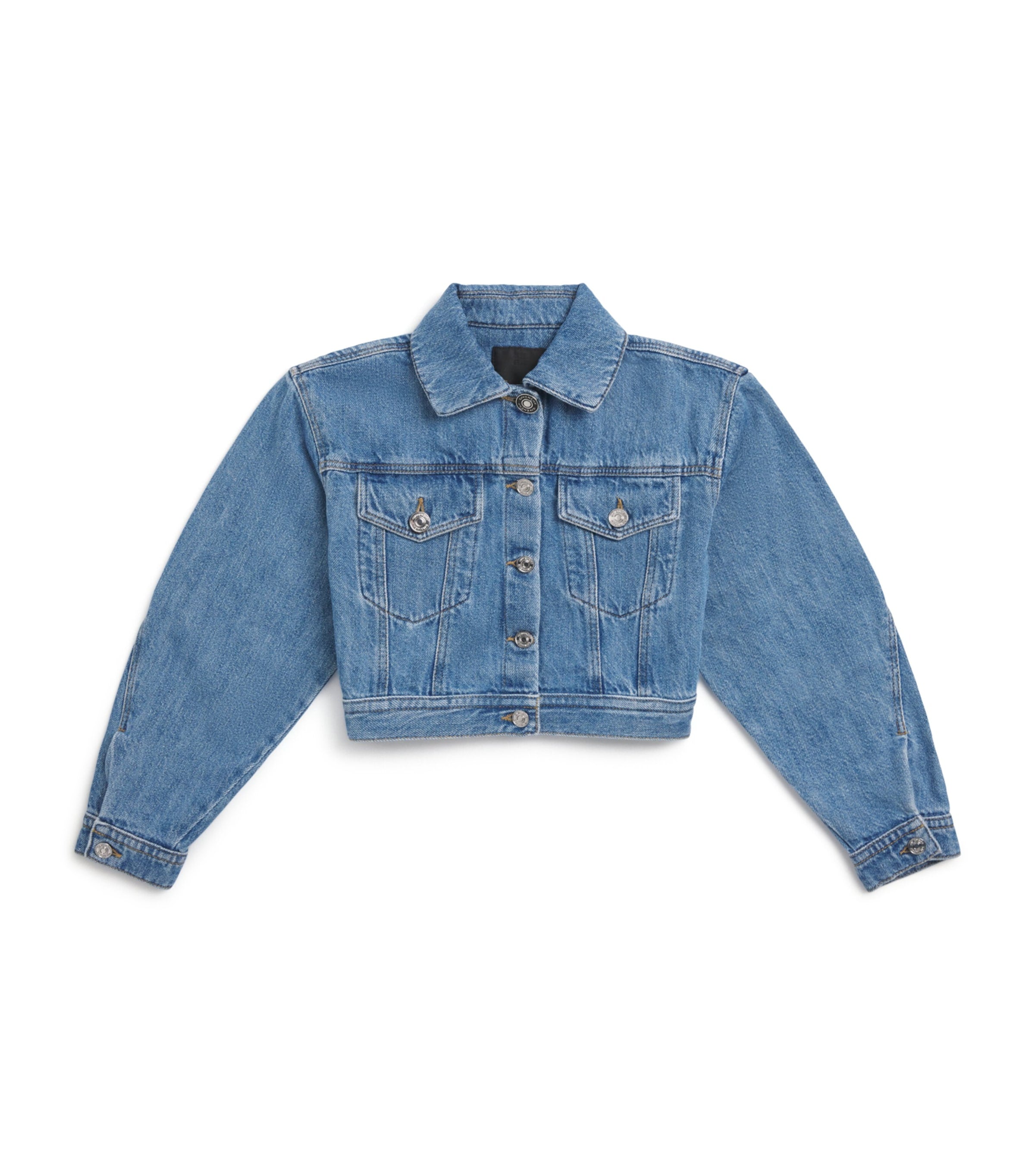 Givenchy Kids Cropped Denim Jacket 4-12+ Years, UK version