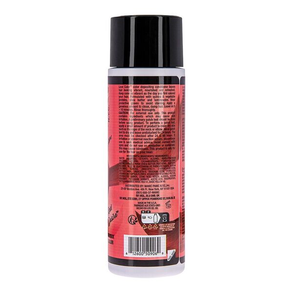 Manic Panic Colour Depositing Conditioner Red Desire, imported from the UK