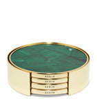 Aerin Lucas mosaic coasters set of 4 with storage case - British product