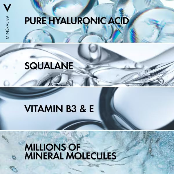 Vichy Minéral 89 100H Hydrating Cream Dry Skin 50ml (British brand)