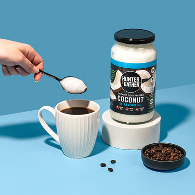 Hunter & Gather Økologisk Kaldpresset Extra Virgin Kokosolje 1L