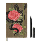Moleskine Year of the Snake notebook and pen set, imported from the UK