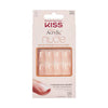 KISS press on nails chic beats short squoval 28 count (British brand)