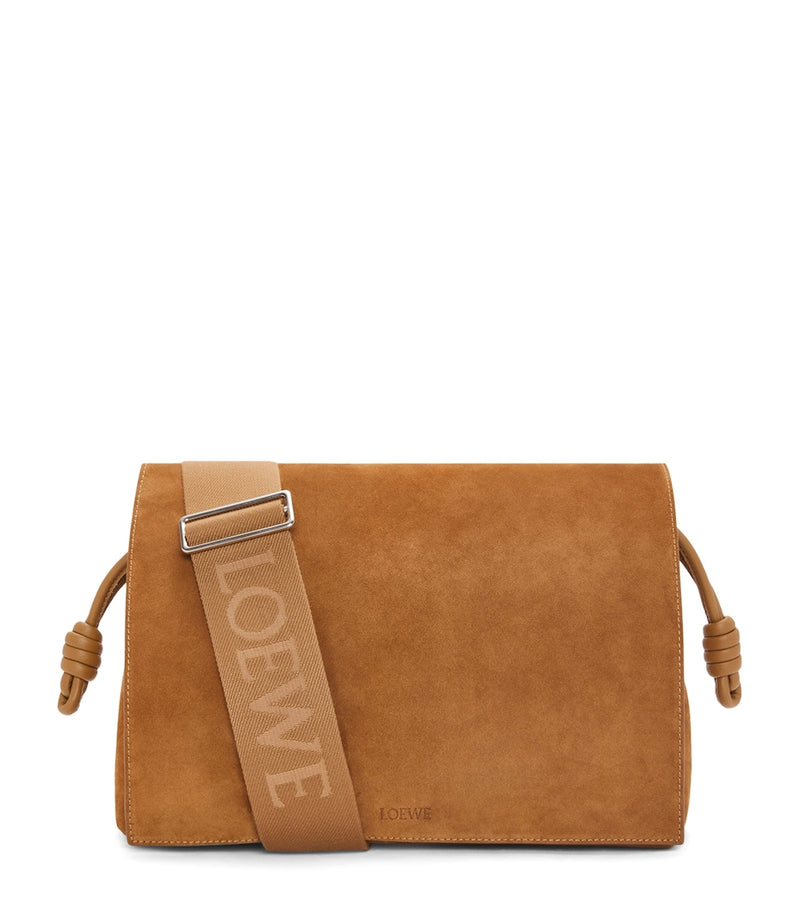 Men's Suede and Calfskin Satchel with Adjustable Strap and Zip Pocket, 24cm x 34cm x 12cm