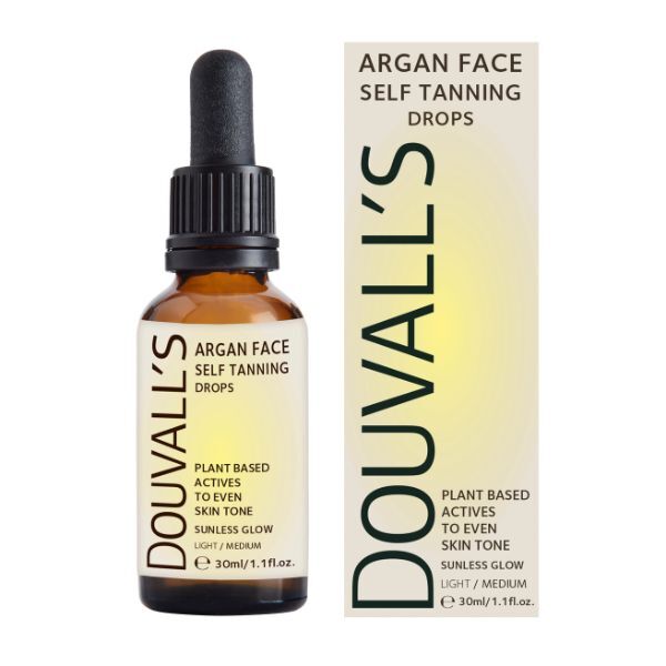 Douvalls Self Tan Face Drops Light-Medium 30ml - British product