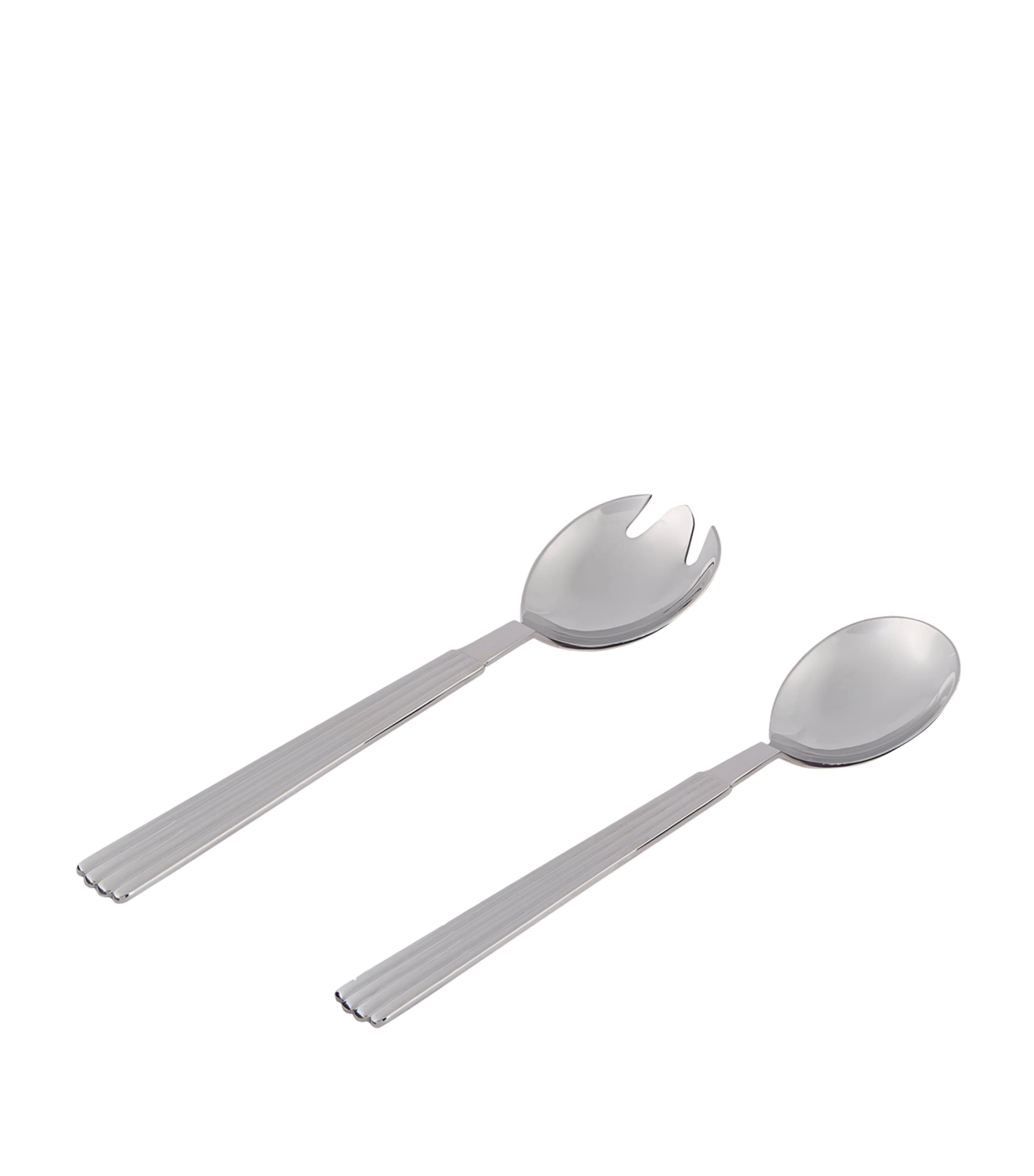 Georg Jensen Bernadotte Stainless Steel Salad Serving Set