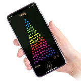 7ft 6 Inches (2.2m) Christmas Tree With 600 Twinkly RGB LED Lights - McGrocer